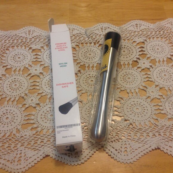 New Stainless Steel Cocktail Muddler, crush, squash, muddle - Picture 1 of 8